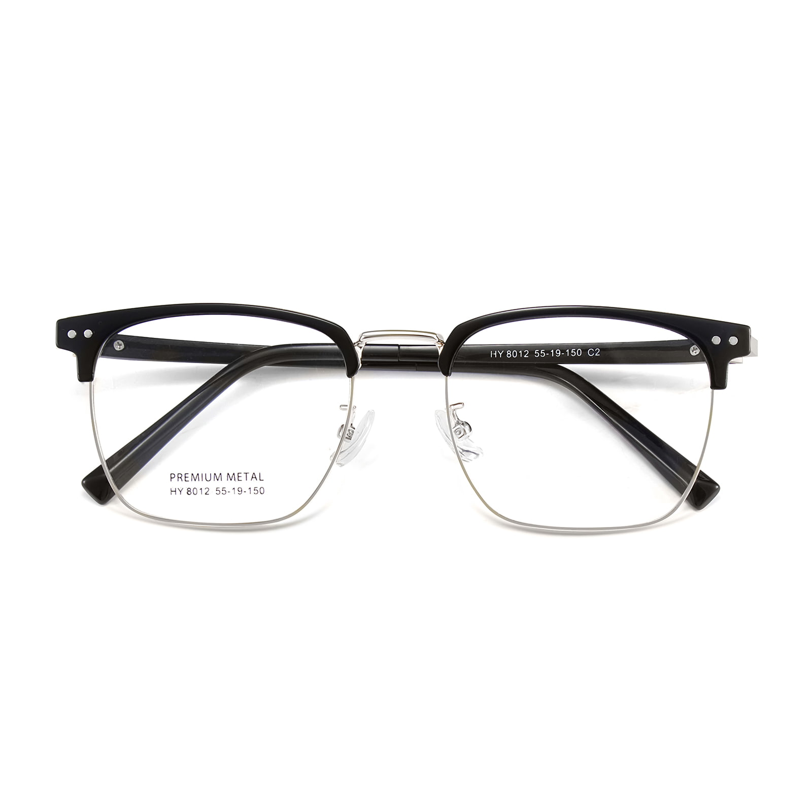 8012 Minimalistische Nasendruck-Legierungsbrille