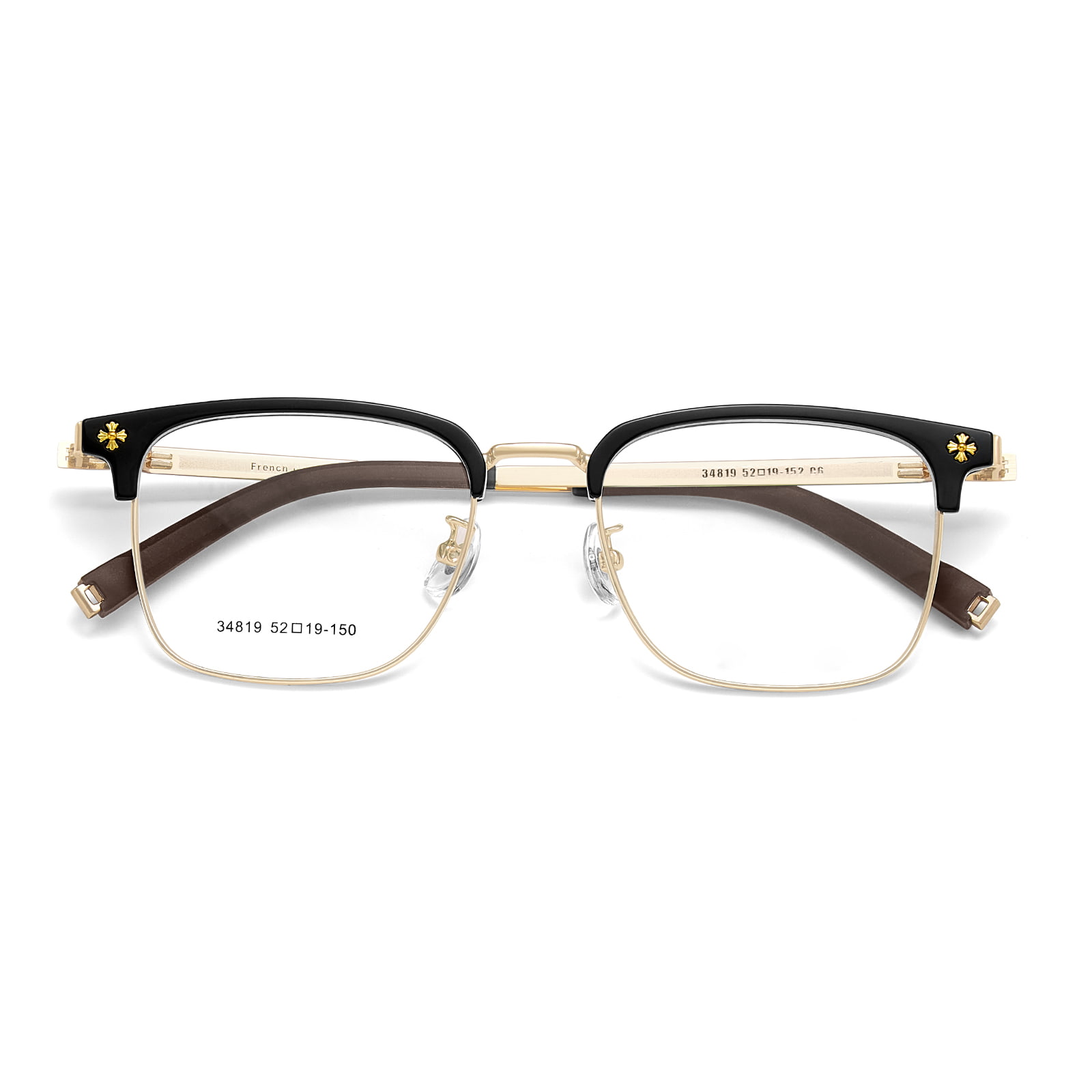 34819 Leichte, luxuriöse, hochelastische Bio-Stahllegierungsbrille