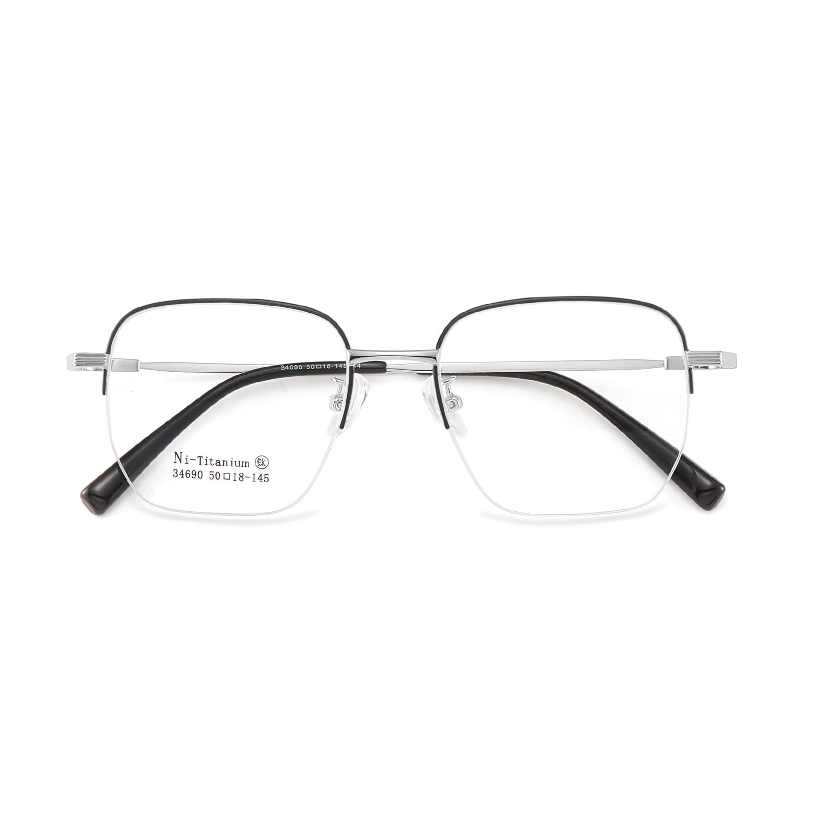34690 Retro-Vollgesichtsbrille in Gold