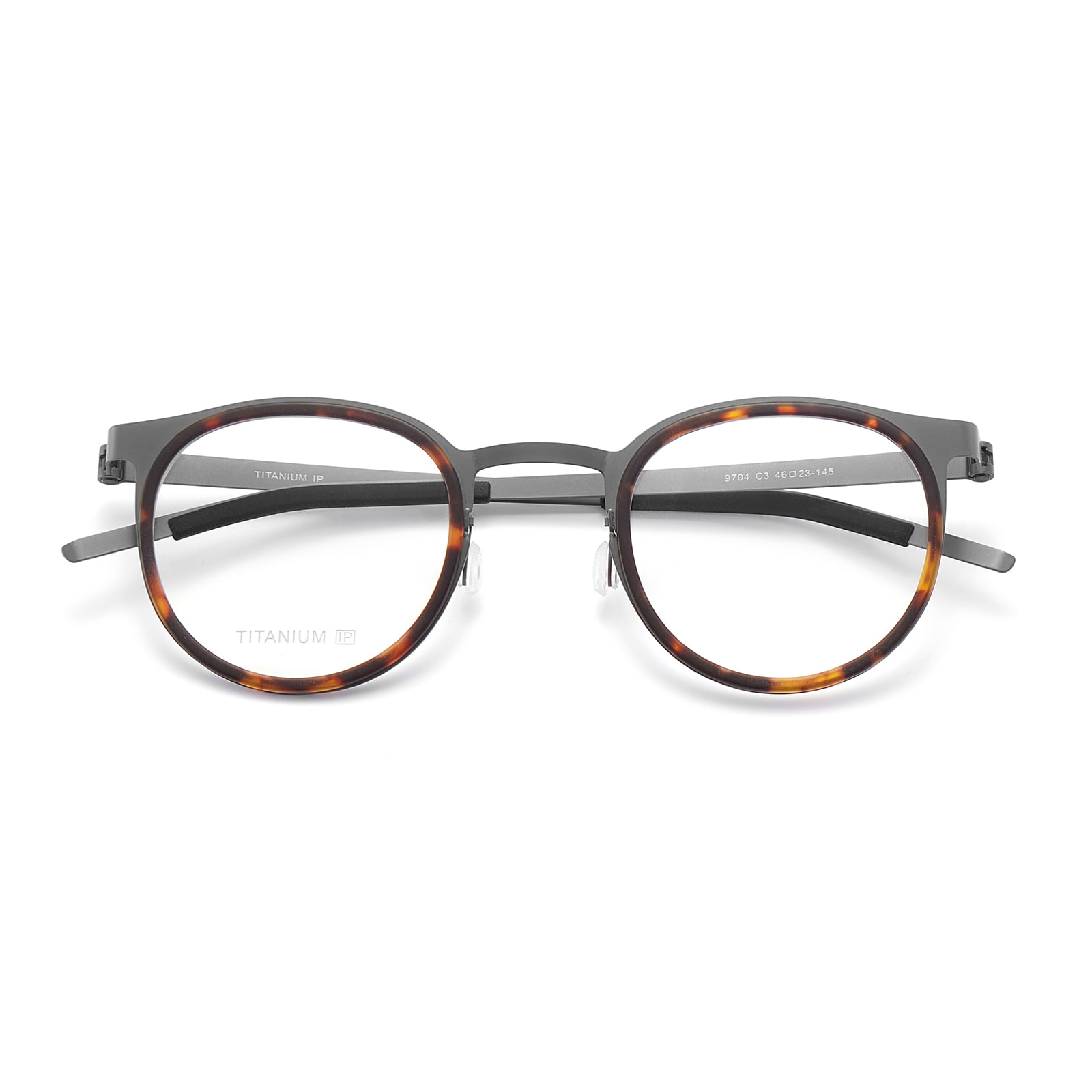 9704 Schraublose Reintitanbrille mit separatem Rand