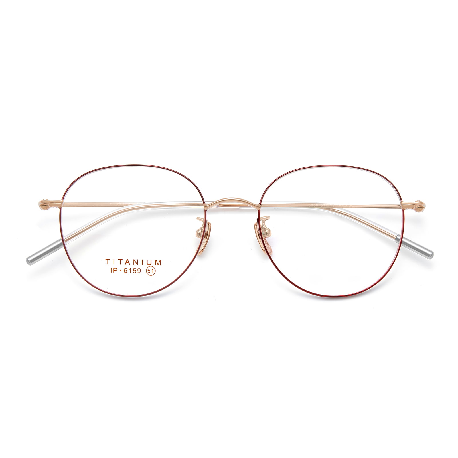 6159 Ovale Feintitanbrille
