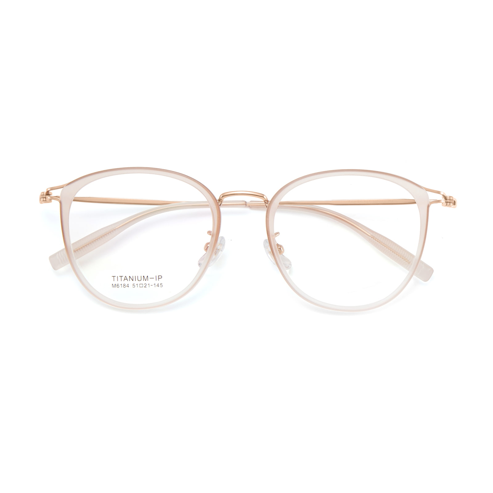 M6184 Artistic Gold Glue Hollow β Titanbrille