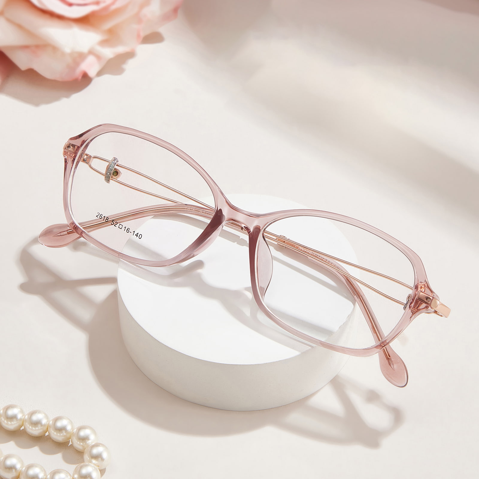 2618 Elegante Polygon TR90 Brille