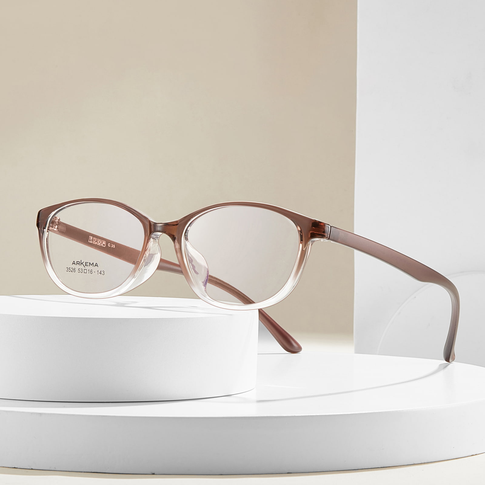 3526 Cat-Eye-Rahmen, passend für TR90-Brillen