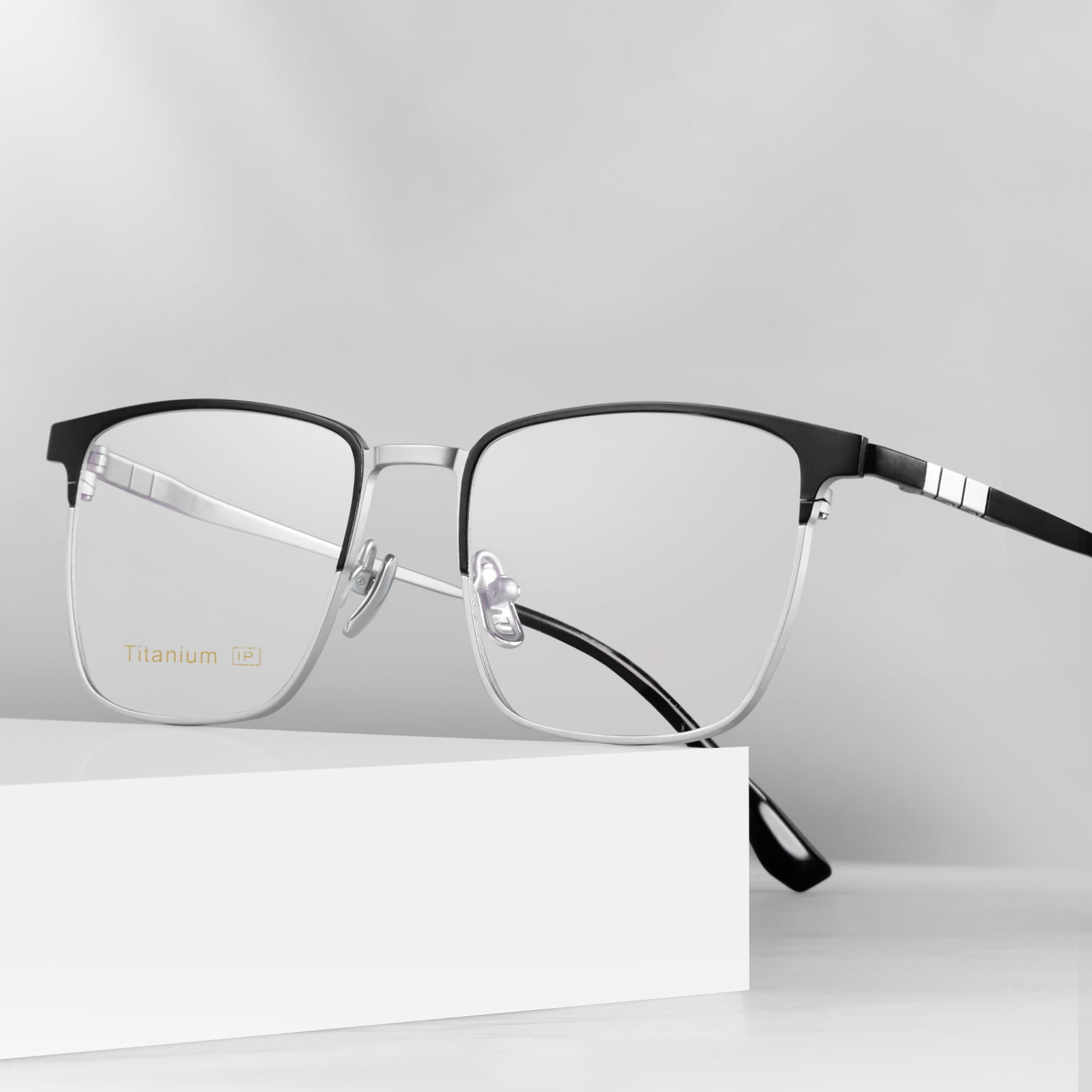 TA2212 Business Anti-Rutsch-Brille aus reinem Titan