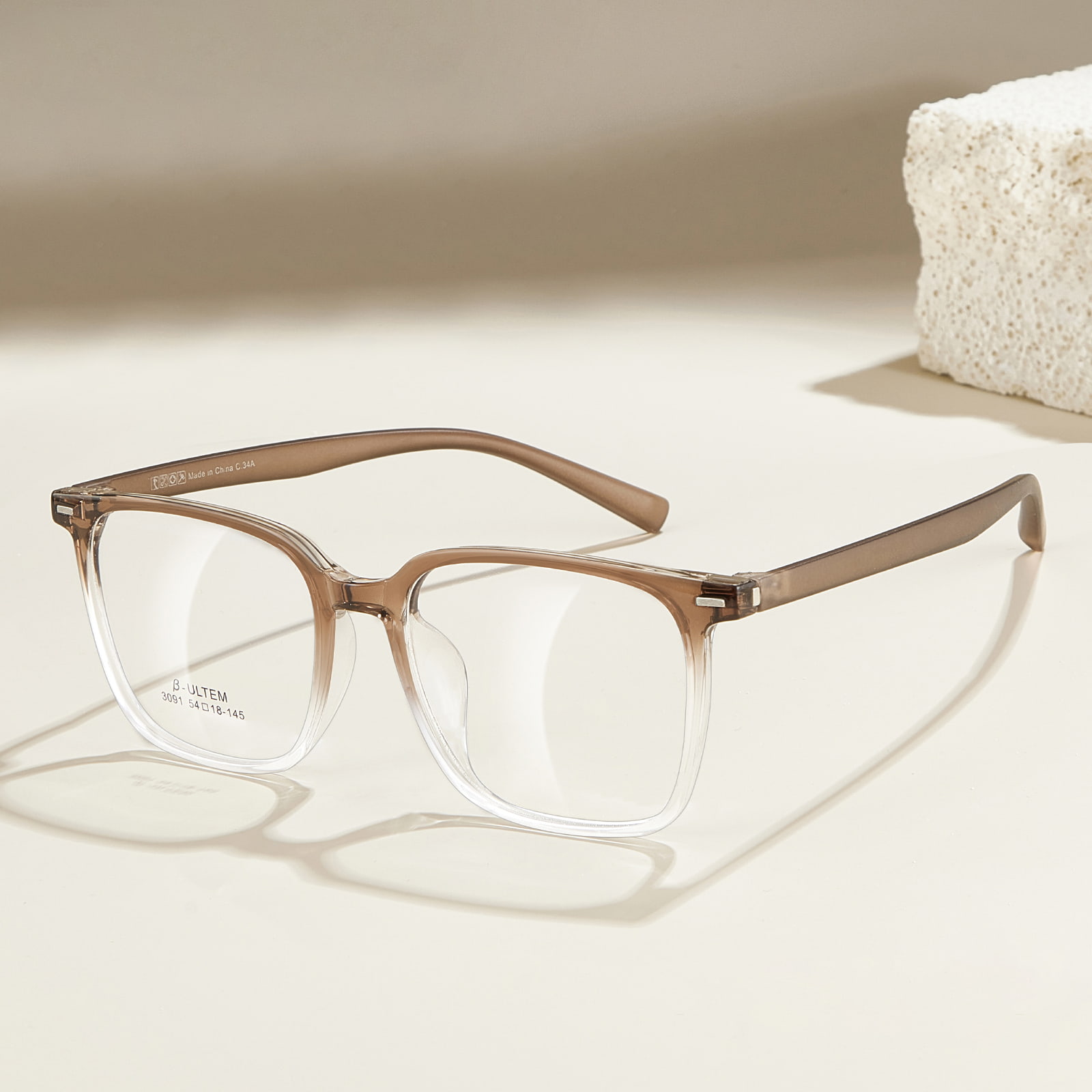 3091 Leichte Vollrahmen-TR90-Brille
