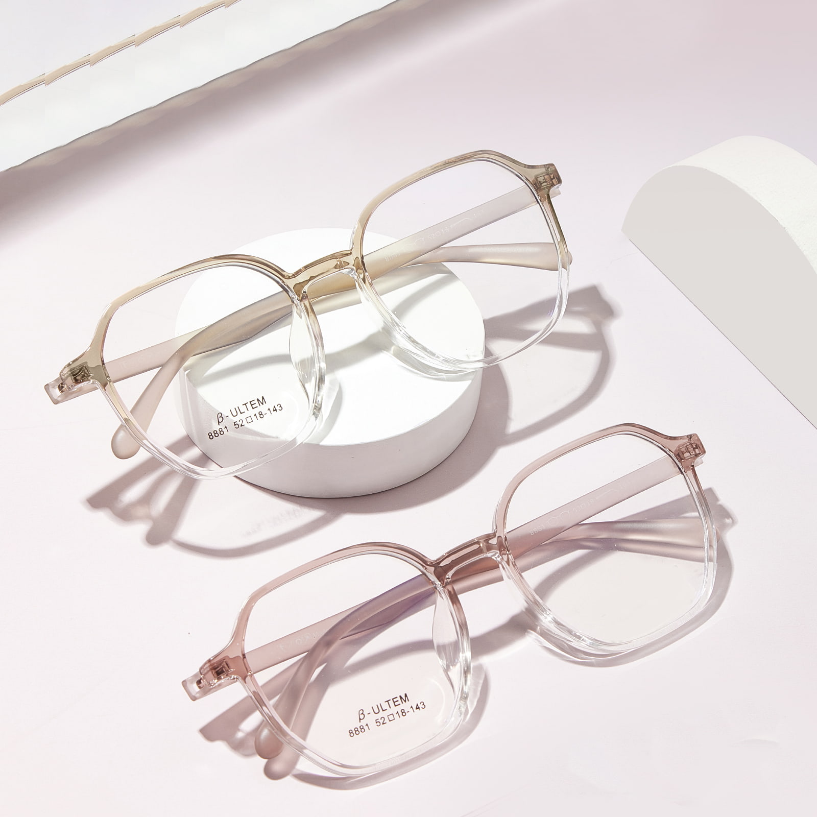 8881 Schraubenlose TR90-Brille für Computerbildschirme