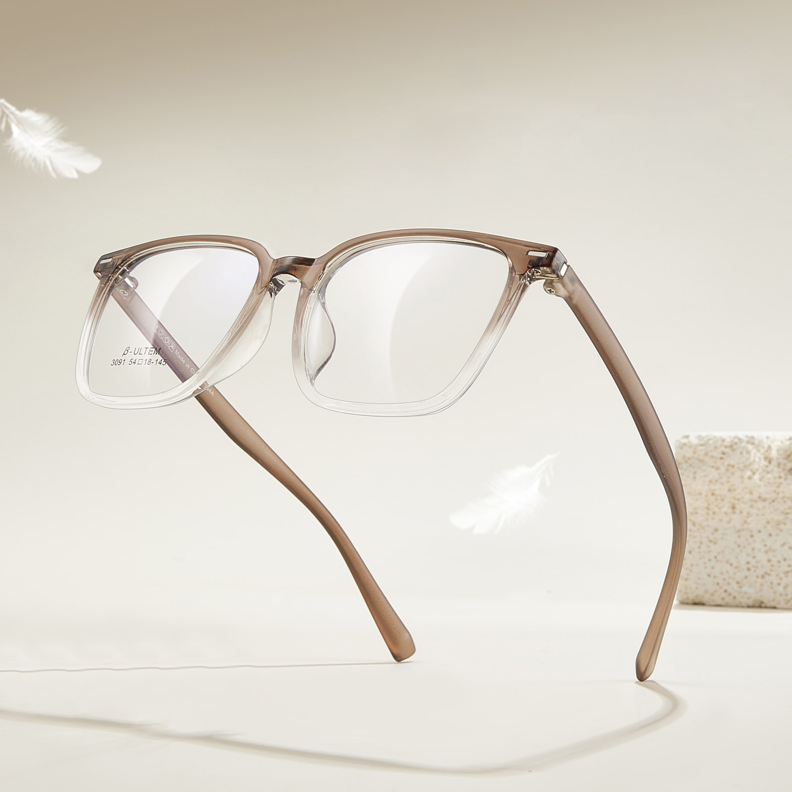 3091 Leichte Vollrahmen-TR90-Brille