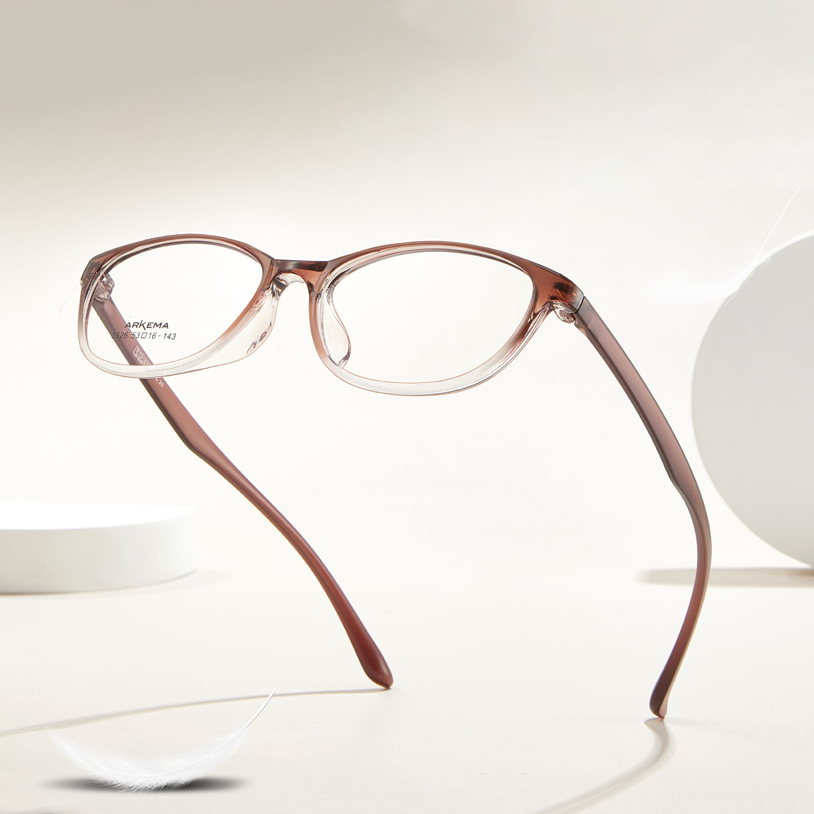 3526 Cat-Eye-Rahmen, passend für TR90-Brillen
