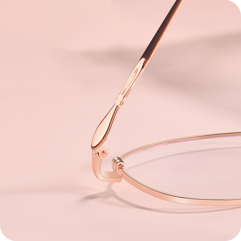 34397 Alltägliche ovale Vollrahmen-Legierungsbrille