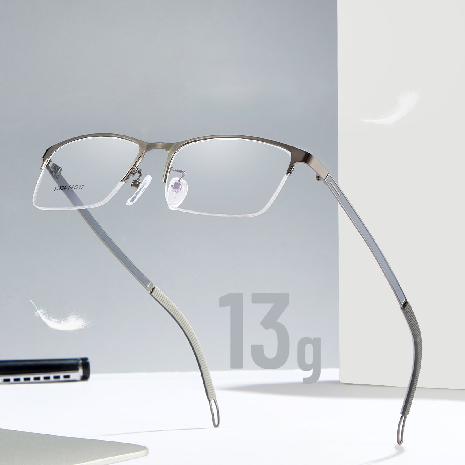 34624 Nordic Lesehilfsbrille aus Legierung