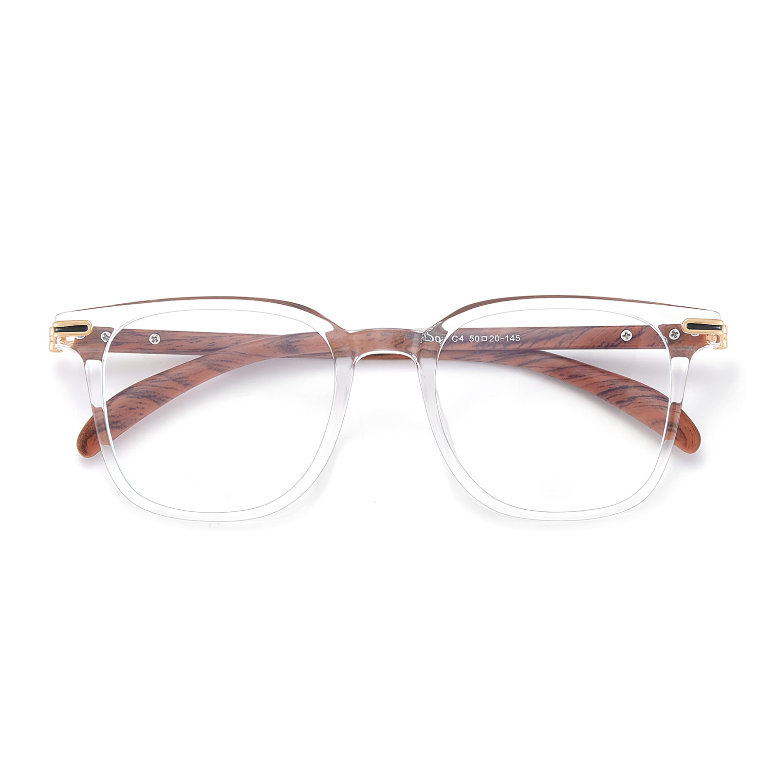 210094 Rutschfeste Anti-Blaulicht-Brille mit Holzmaserung
