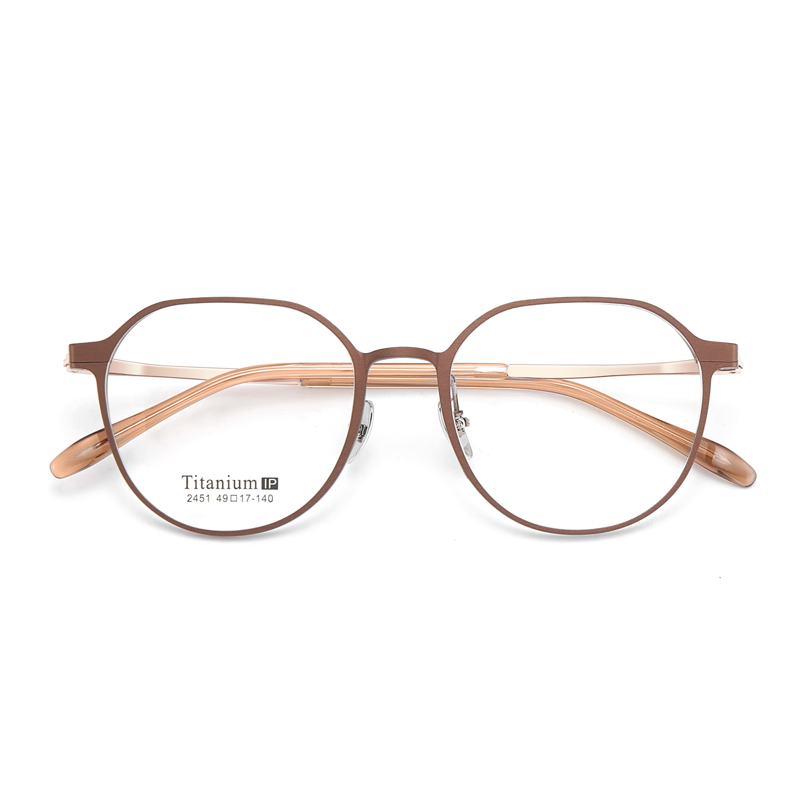 2451 Einteilige, kratzfeste Lesebrille aus Aluminium und Magnesium