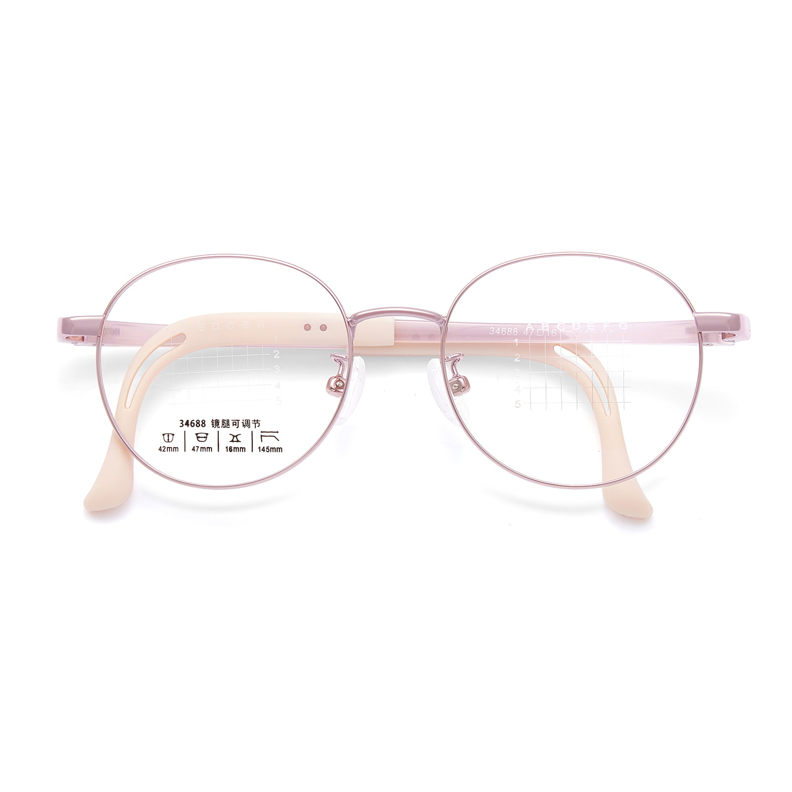 34688 Kinder-Sicherheitsbrille mit schraubenloser Schnalle aus Legierung
