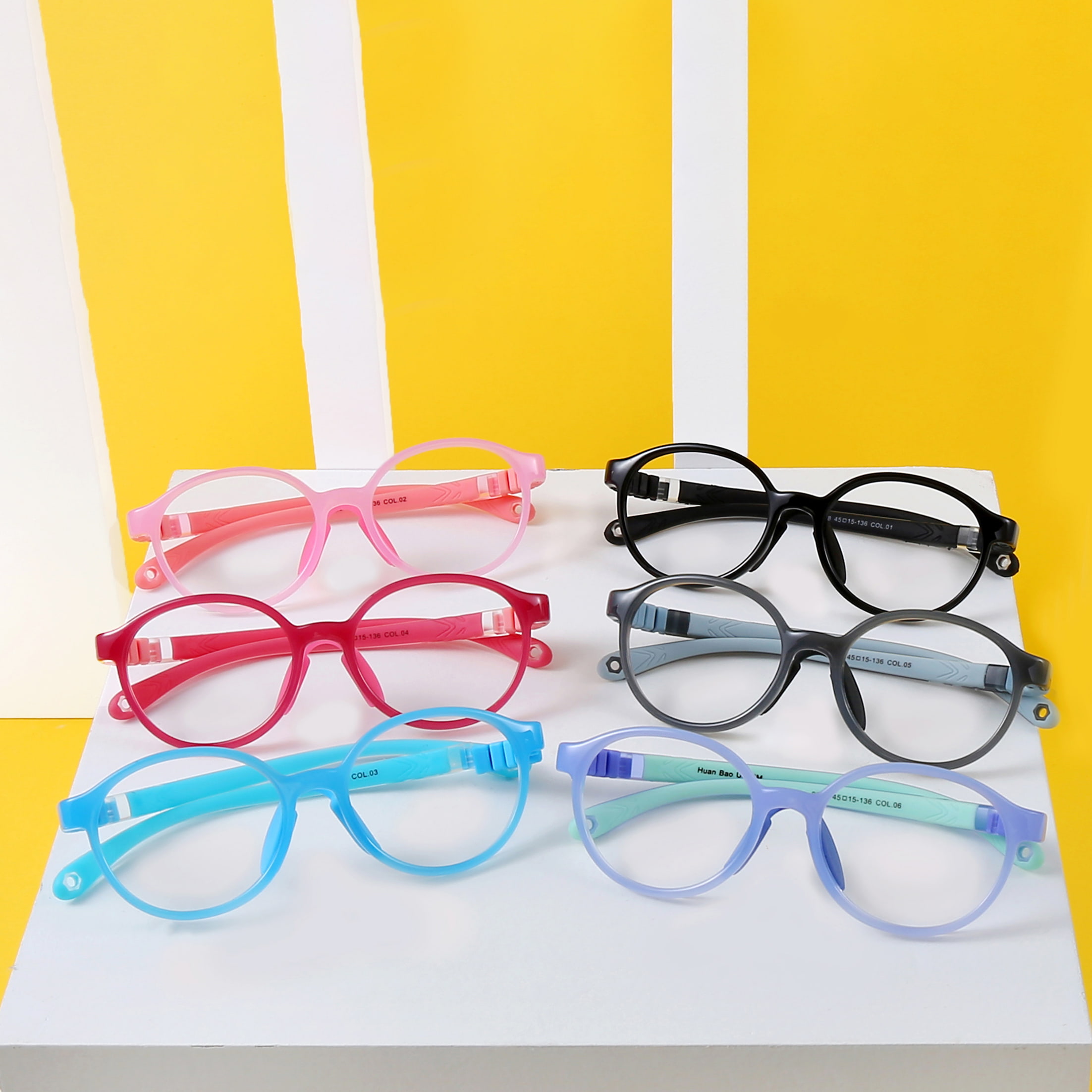 9028 Waschbare, langlebige, abnehmbare Vollrahmenbrille