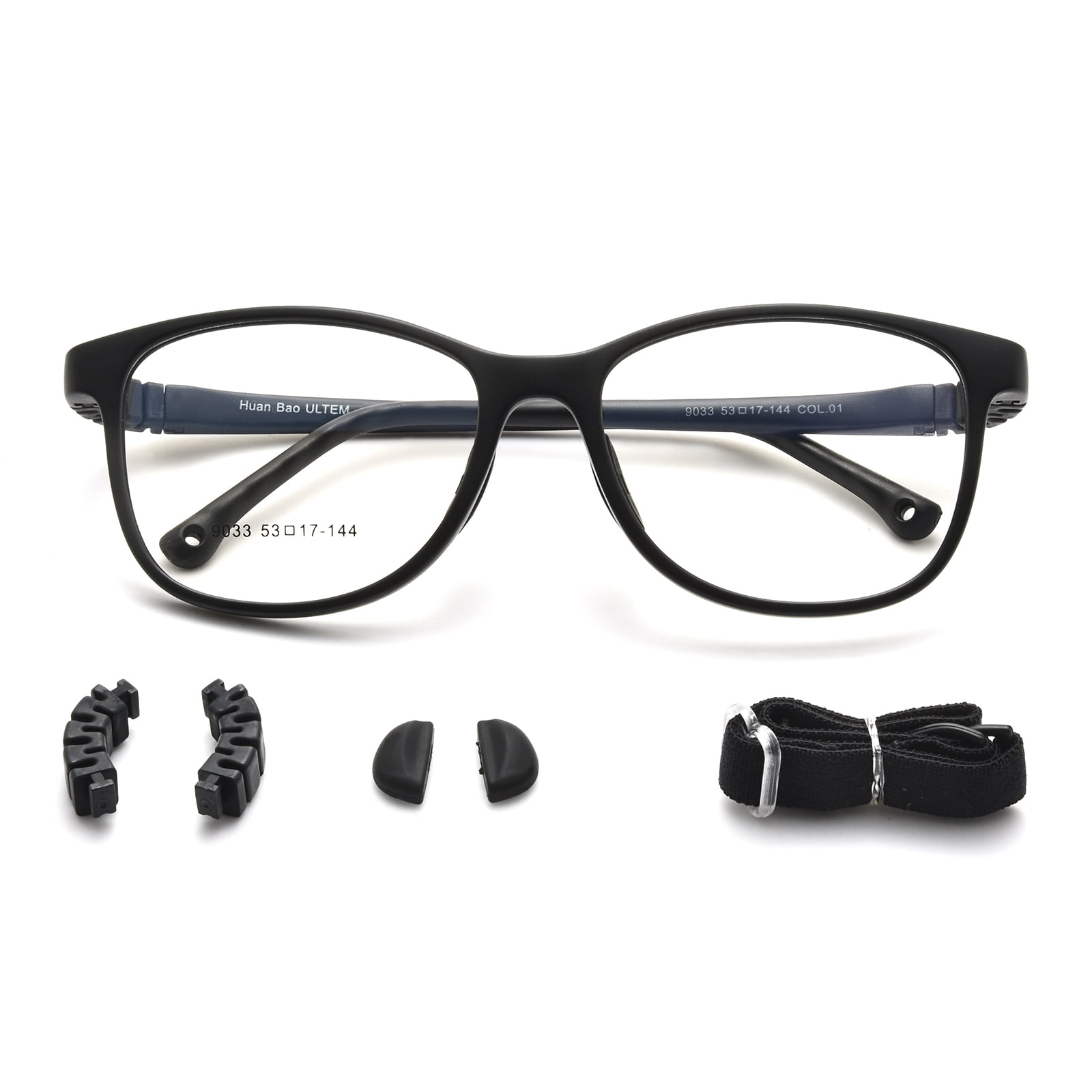 9033 Abnehmbare Anti-Fall-Sicherheitsbrille aus Silikon