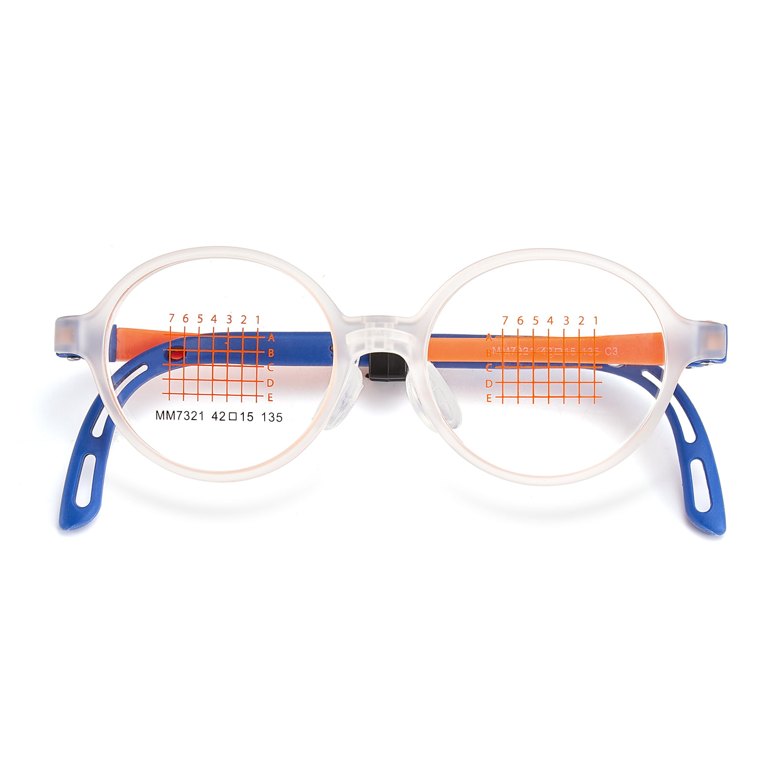 MM7321 EMS-Brille mit verstellbarem Bügel und Anti-Biegung