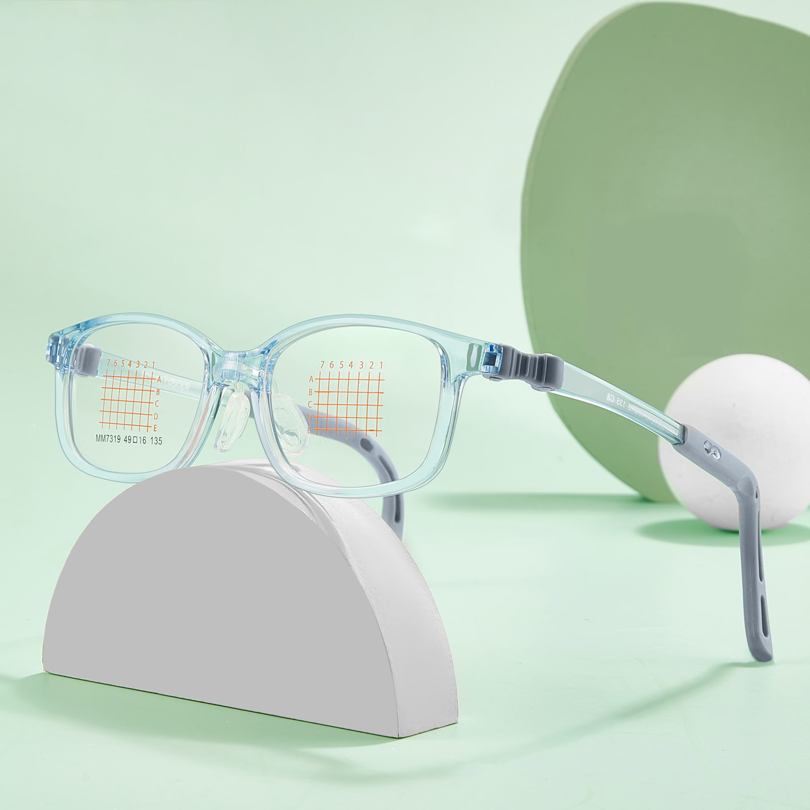 MM7319 Memory Hinge Snap-On EMS-Brille