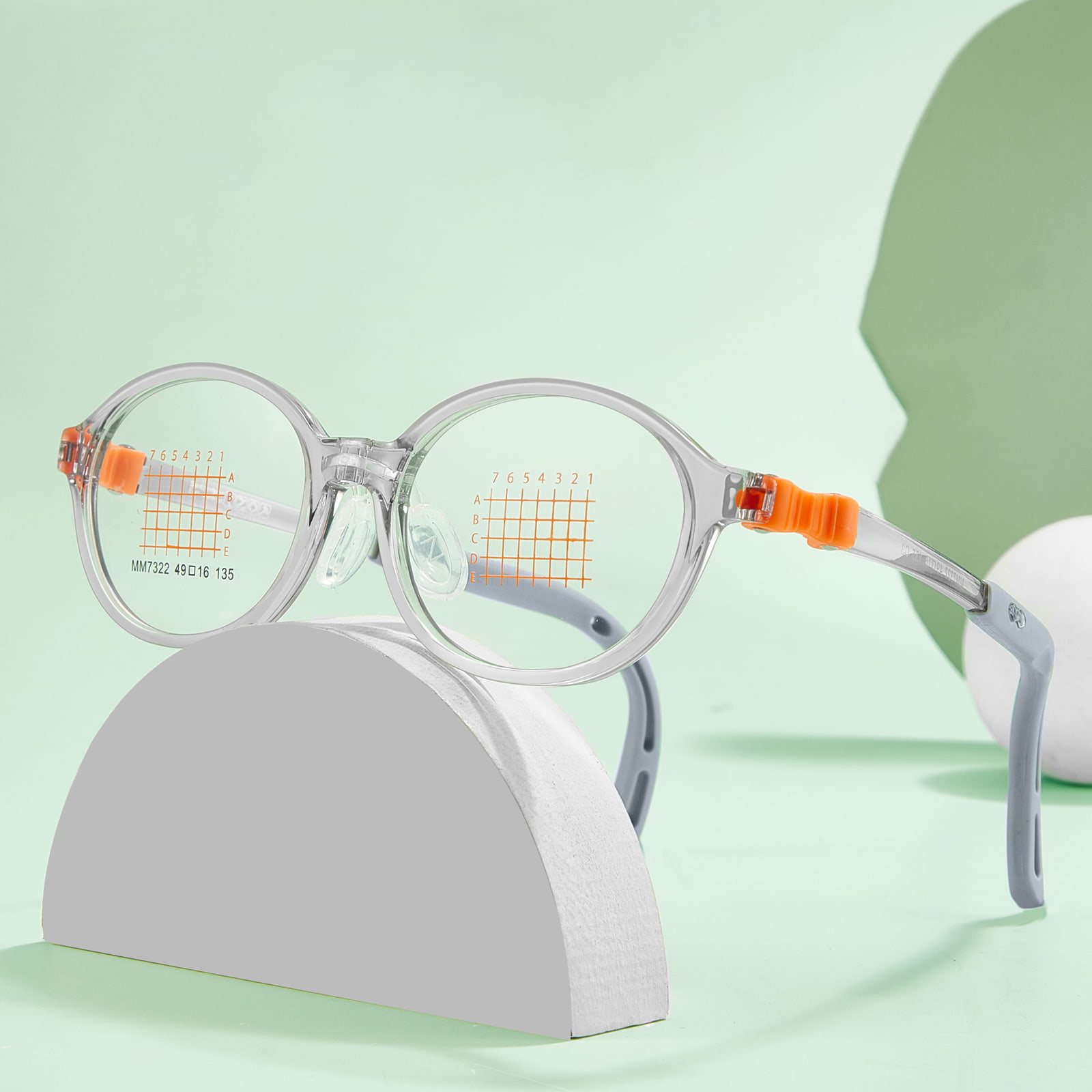 MM7322 Nicht verformte Astigmatismus-Korrektur-EMS-Brille