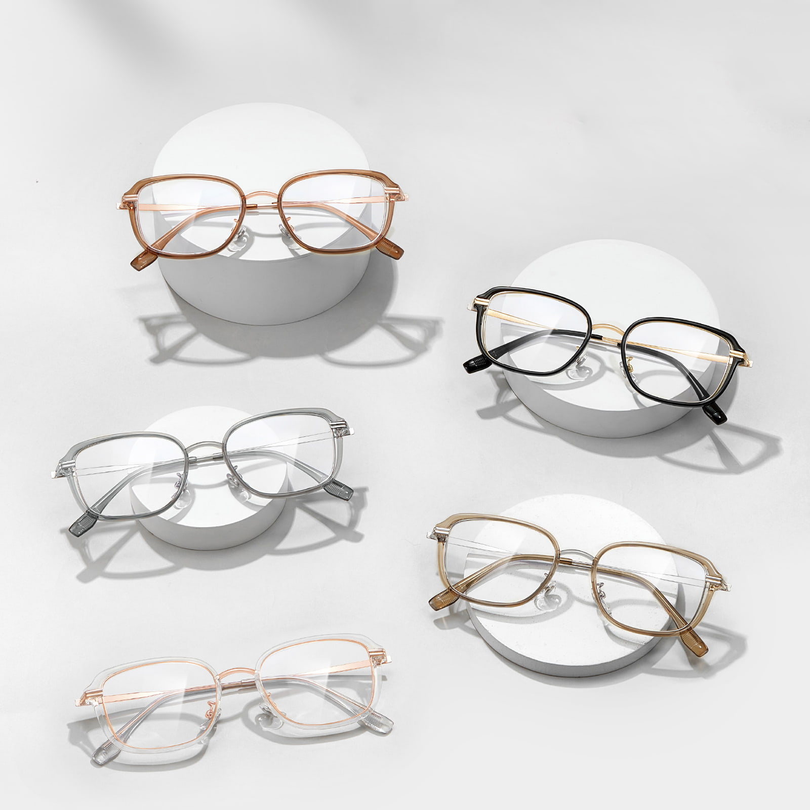 23061 Gold Glue Hollow Leichte Anti-Blaulicht-Brille