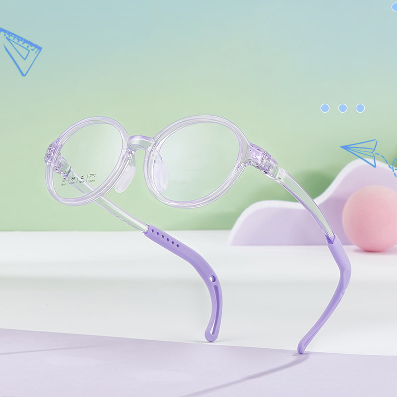 2306 Hohlbrille mit passendem Brillenseil, Anti-Verlust-Nasenpads aus weichem Silikon