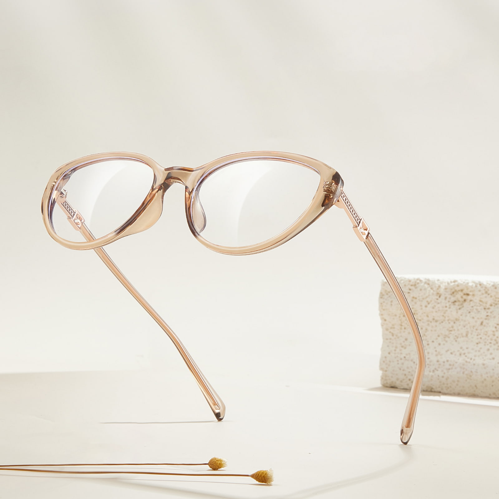 TJ5786 Anti-Blaulicht-Brille mit verbreitertem Schmetterlingsrahmen