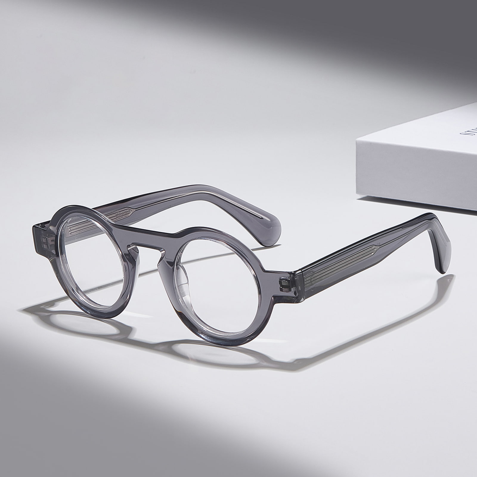 RD29001 Rock Kleine Acetatbrille mit rundem Rahmen
