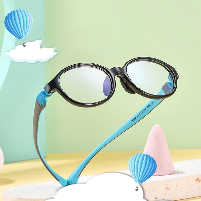 9002 Jelly Color Abnehmbare Sicherheitsbrille mit Vollrahmen
