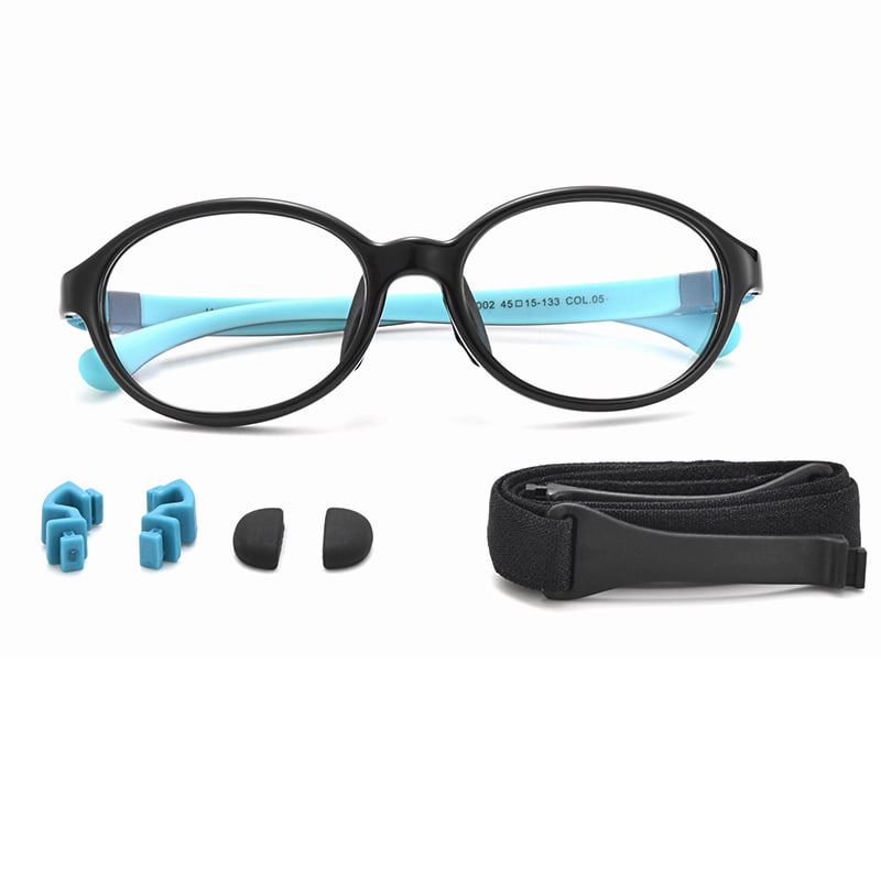 9002 Jelly Color Abnehmbare Sicherheitsbrille mit Vollrahmen