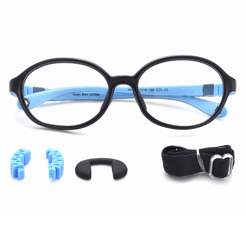 9025 Unzerbrechliche abnehmbare Brille mit Sportbrillenseil