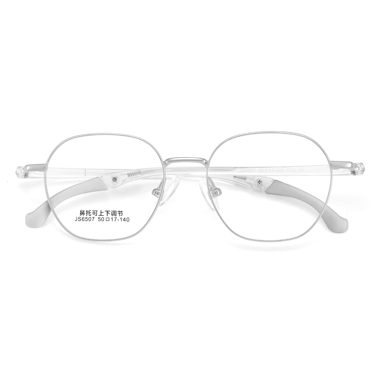 6507 Silikon-Haken-Nasenpads, verstellbare Sportbrille