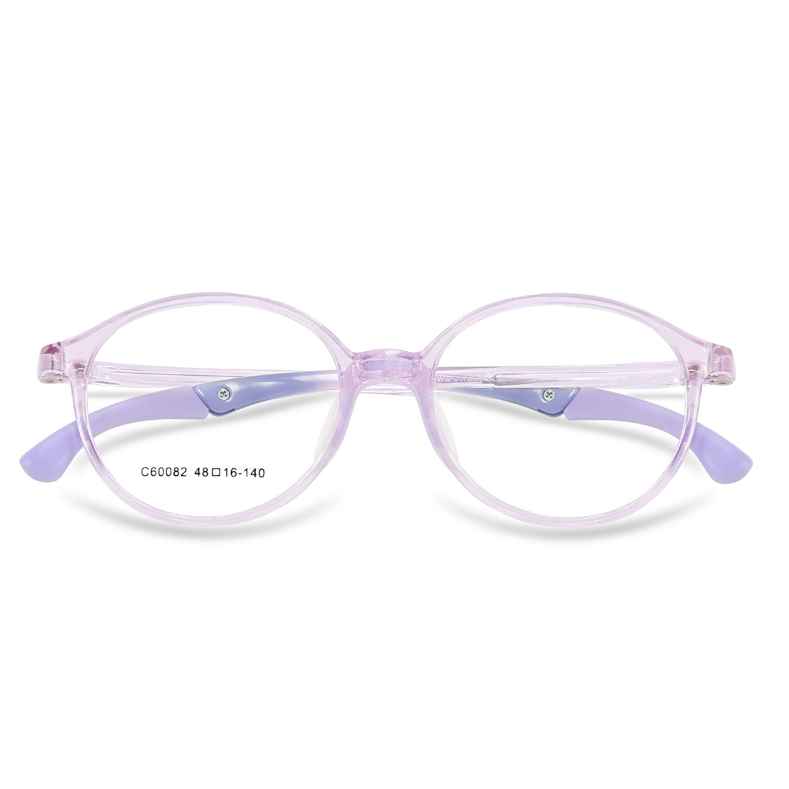 60082 Ultraleichte Sportbrille für Kinder mit rundem Rahmen