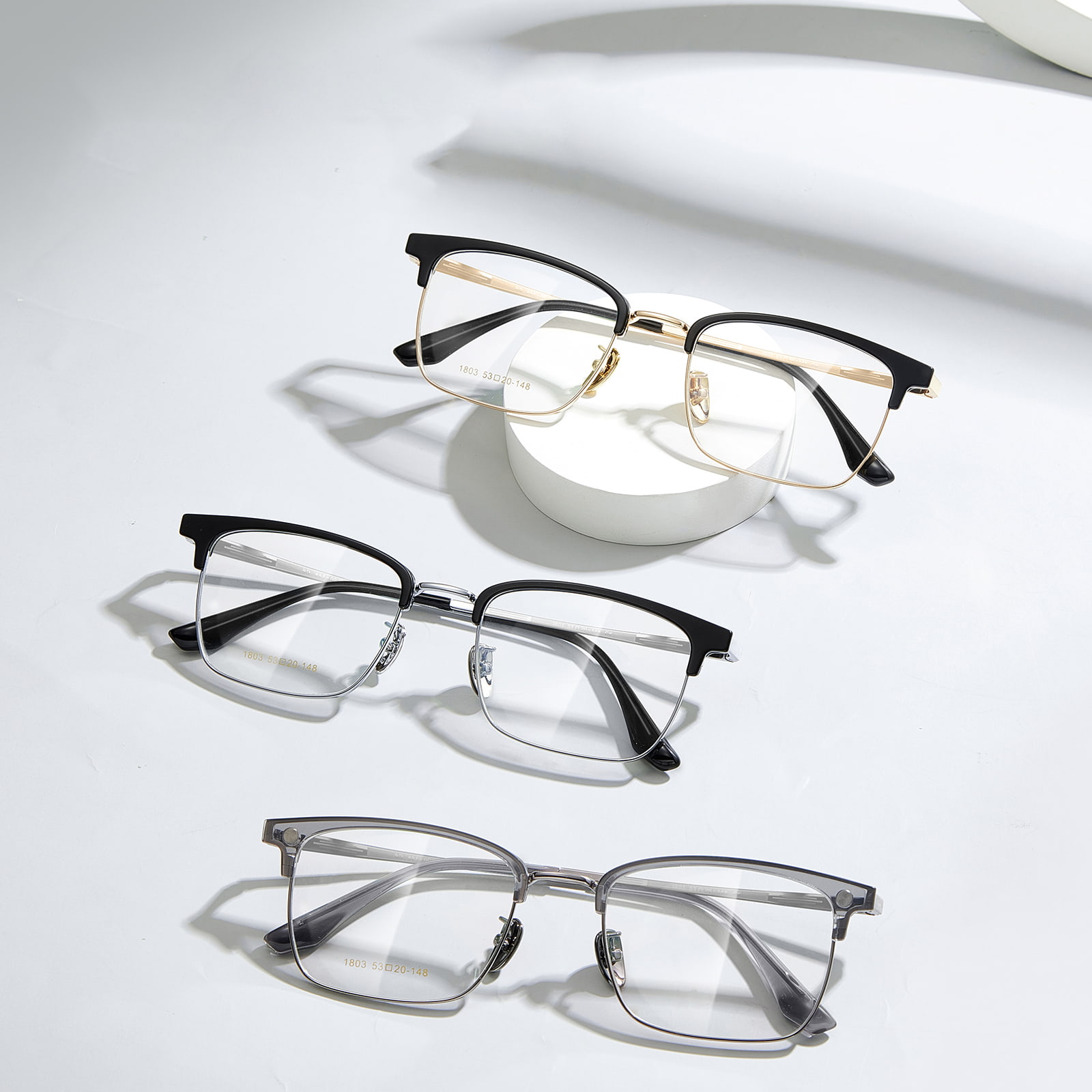 1803 Driving Myopia Sonnenbrille Starkes 3-in-1-Magnetset