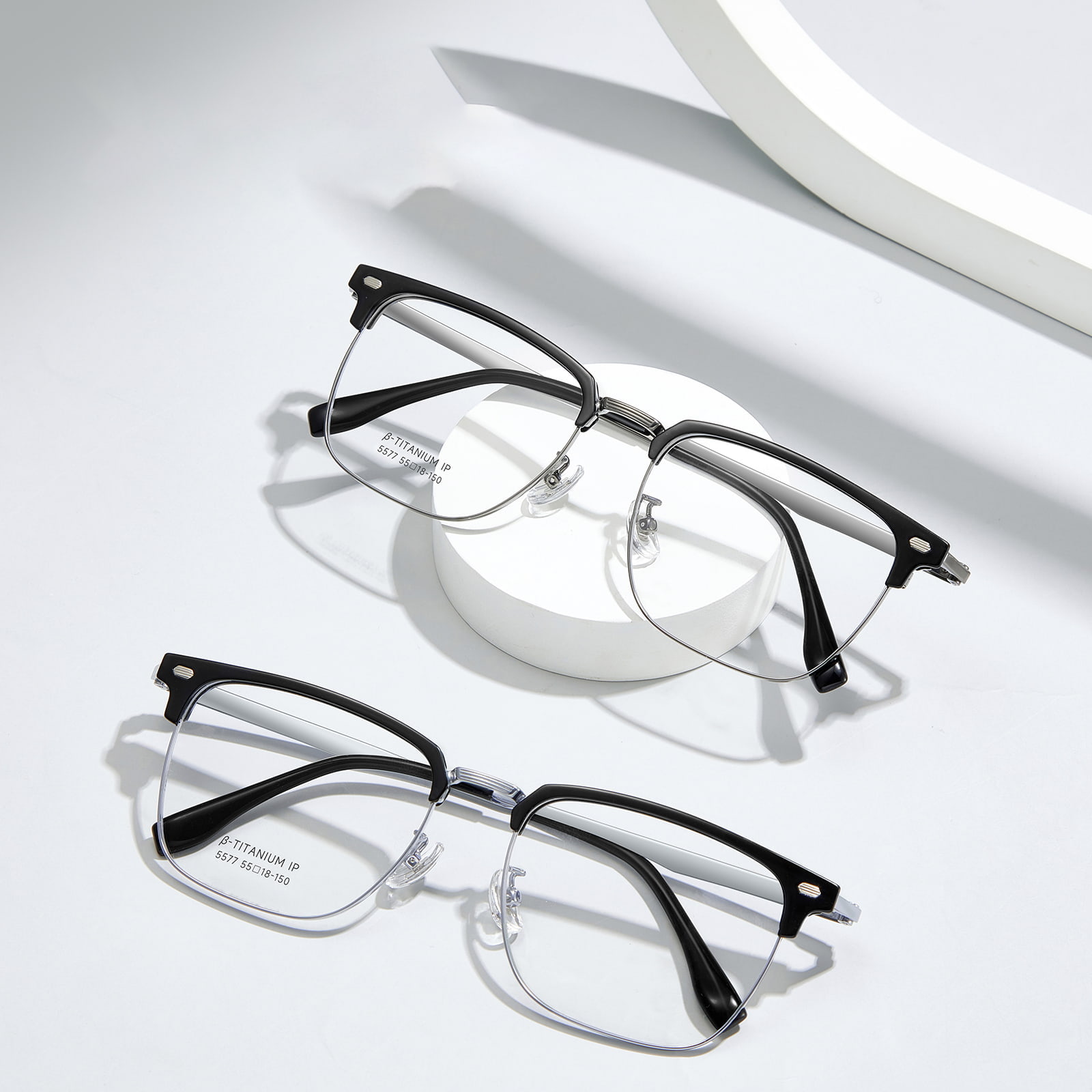 5577 Tragbarer Augenbrauenhalter zum Fahren, 3-in-1-Magnet-Sonnenbrille