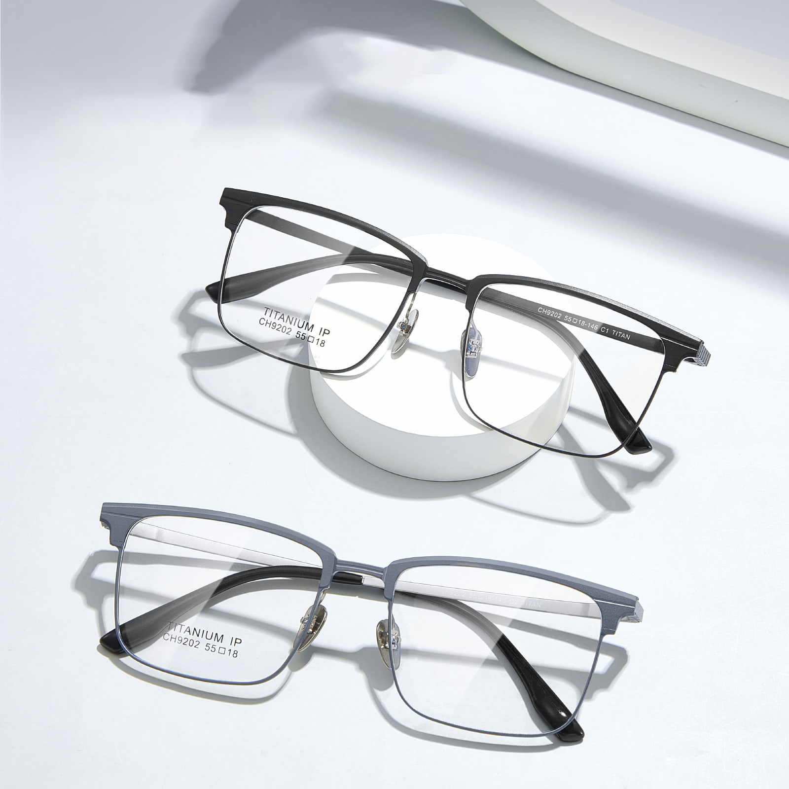 CH9202 Fein geschnitzte einteilige Myopie-Drei-in-Eins-Magnetsonnenbrille