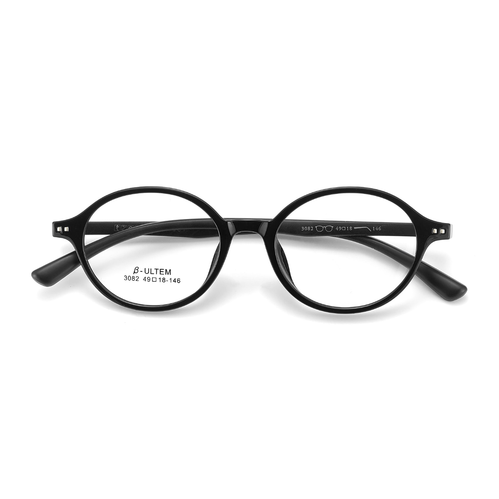 3082 Stressfreie TR90-Brille mit ovalem Rahmen