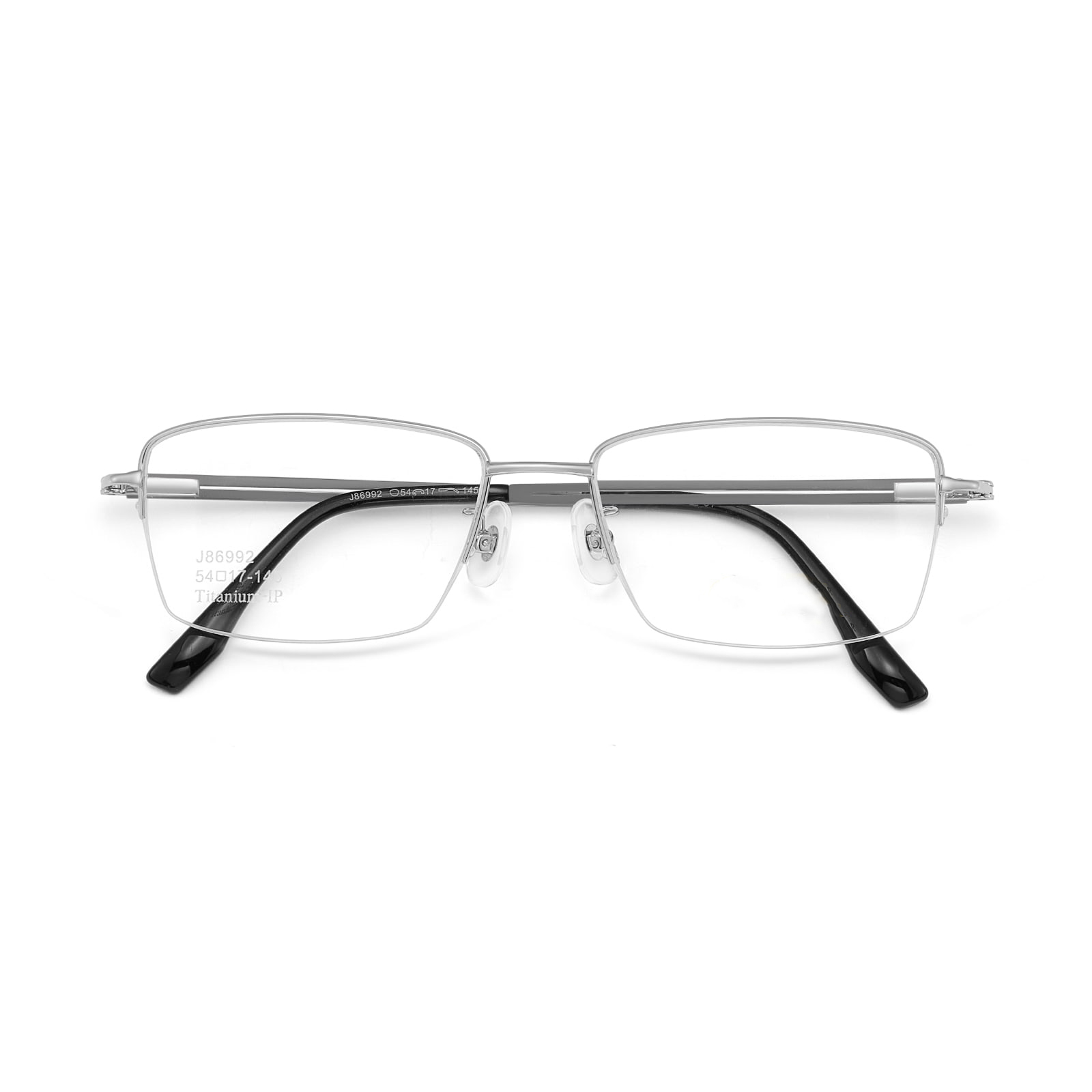 86992 Mehrfarbige, nicht ohrdrückende Brille aus reinem Titan